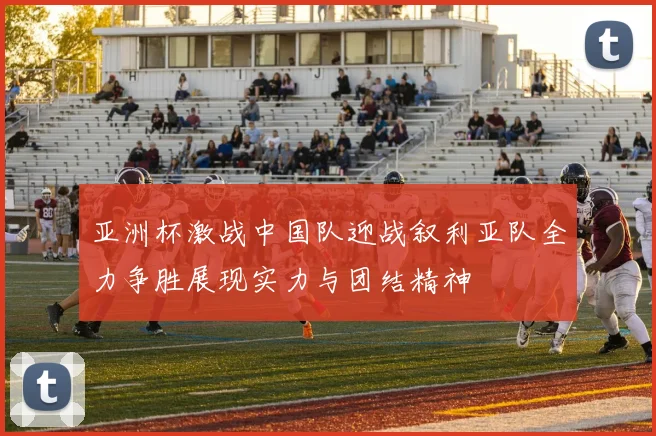 亚洲杯激战中国队迎战叙利亚队全力争胜展现实力与团结精神